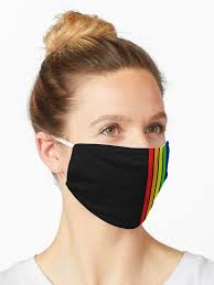 Mascarilla Cinta De La Bandera Del Orgullo Gay Del Arco Iris De Zerasu