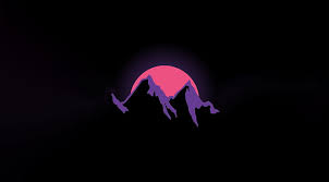 See more ideas about cartoon wallpaper, cute wallpapers, iphone wallpaper. Hd Wallpaper Mountain Sunset Cartoon Background Aero Vector Art Night Wallpaper Flare