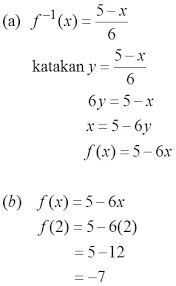 Y → z, maka, fungsi gubahan gf: Matematik Tambahan Fungsi