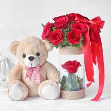 Maybe you would like to learn more about one of these? Flowers With Teddy Bears Send Teddy With Flowers Online Delivery