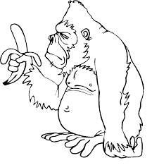 Please find your favorite coloring pages to download, print and color in your free time. Free Printable Monkey Coloring Pages For Kids