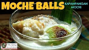 Moche Balls Or Kapampangan Mochi Mrs Galang S Kitchen S6 Ep7 Desserts Around The World Filipino Desserts Mochi
