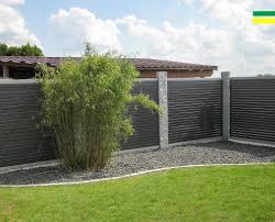 Alu Sichtschutzzaun Nersingen Sichtschutzzaun Garten Gartengestaltung Hinterhof Privatsphare