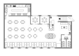 A Free Customizable Canteen Design Layout Template Is Provided To Download And Print Quickly Get A Head Start Canteen Design Restaurant Layout Cafeteria Plan