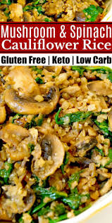 Healthy Low Carb Cauliflower Rice Easy 15 Minute Recipe Lowcarb Lowcarbsidedish Lowcardiet Riced Broccoli Recipes Vegetarian Recipes Low Carb Vegetarian