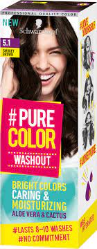 Give your hair the attention it deserves. Schwarzkopf Pure Color Washout 5 1 Ashy Brown Lyko Com