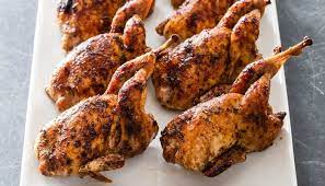 Turn that cucumber into a nearly inst. Pomegranate Glazed Roasted Quail The Splendid Table