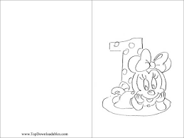 Happy birthday printable minnie mouse coloring pages. Minnie Mouse Birthday Coloring Sheet Novocom Top