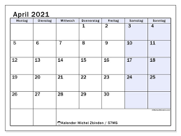 Kalender 2004 bis kalender 2024 gratis und werbefrei zum download. Kalender 57ms April 2021 Zum Ausdrucken Michel Zbinden De