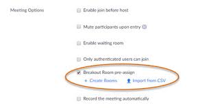 Using zoom breakout rooms page 4 ask for help participants in breakout rooms can request that the meeting host join their meeting by clicking ask for help. Zoom Set Up And Work With Pre Assigned Breakout Rooms It Cornell