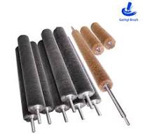 [Hot Item] Stainless Steel & Copper Wire Cleaning Brush Roller for  Machinery Grinding, Polishing, Deburring