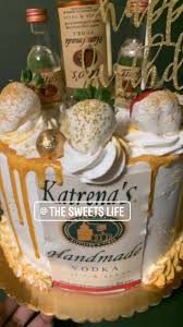 Form an assembly line for your rimming ingredients. The Sweets Life Tito S Vodka Themed Birthday Cake
