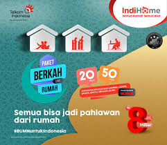 Indihome ini adalah salah satu internet service provider milik telkom. Telkom Bandung