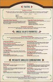Uncle Julio S Menu Uncle Julio Fresh Guacamole Sizzling Platter