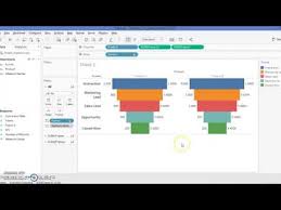 Sales Funnel Chart In Tableau Youtube