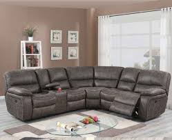 Sectional couches are a stylish way of letting you and your family sectional fabrics and styles. Poundex F86615 3 Pc Briston Taupe Palomino Fabric Power Motion Sectional Sofa With Console