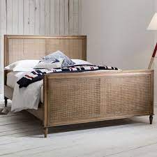 frank hudson annecy cane weathered effect bed rattan bed bed weather furniture