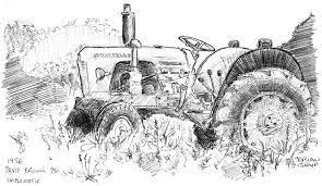 Drawing Barn Drawing Tractor Drawing Drawings