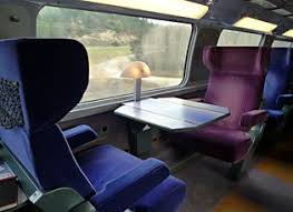Table For Two On The Upper Deck Of The Tgv Duplex Train From Barcelona To Paris Train Travel Seat Design Train