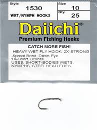 daiichi 1530 fly hooks