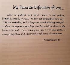 Pin By Gennipher Watts On Sahm Love Is Patient Definition Of Love Truth