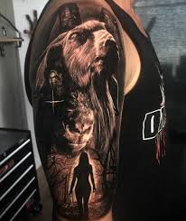 Black And Grey Realism Tattoo Artists Scotland Tattoo Artist Damon Holleis Color And Black And Grey Portrait Tattoo Realism Sydney Australia Tatuagem Sombria Tatoo Ideias De Tatuagens
