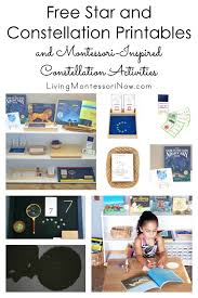 Free Star And Constellation Printables And Montessori