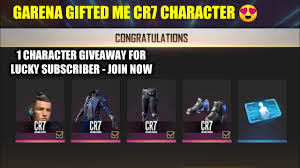 Cristiano ronaldo went from football hero to superhero as he got dressed up for an advert. How To Get Cr7 Character Christiano Ronaldo Character Ability Test And Review Free Fire Youtube