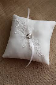 Wedding Ring Pillow Ring Bearer Pillow For Rustic Wedding Made From Ivory Duchess Satin And Ring Pillow Wedding Wedding Ring Pillow Diy Wedding Ring Cushion