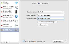 Client Vpn Os Configuration Cisco Meraki