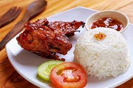 Ayam Bakar N Nasi Putih Nasi Ayam