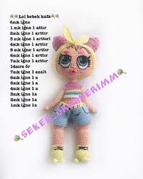 Veeeee Cok Istenen Lol Bebegimin Kafa Tarifi Karsinizda Kullandigim Ipler Peria Ten Rengi Icin Gazzal Is Lol Amigurumi Oyuncak Bebek Bebek Oyuncaklari