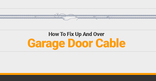 Shift your garage door to the manual control and then detach the door control, after that lift your heavy door and fix it with vice grips. How To Fix Up And Over Garage Door Cable Doormatic Garage Doors