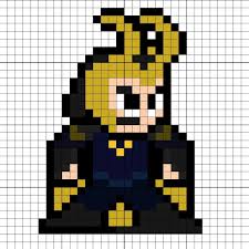 Image Result For Loki Pixel Art Pixel Art Pixel Art Pokemon Perler Beads