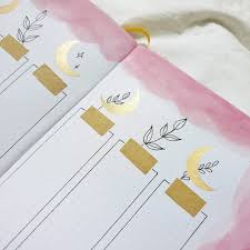 Bullet Journal Pink Moon Weekly Archer And Olive In 2020 Bullet Journal Themes Planner Bullet Journal Bullet Journal Writing