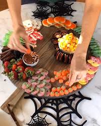 Meg Quinn On Instagram Ainttooproudtovideo Of The Halloween Dessert Board I Changed A C Halloween Food For Party Halloween Desserts Halloween Dessert Table