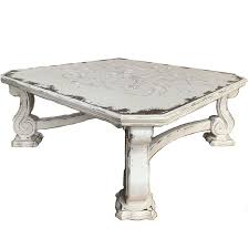 White Francesa Scroll Coffee Table In 2020 Shabby Chic Coffee Table Chic Coffee Table Shabby Chic Dining Tables