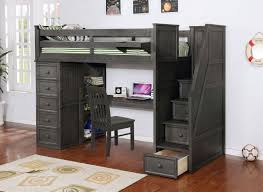 Maybe you would like to learn more about one of these? Resort Life Twin Size Loft Bed With Desk In Washed Grey Summerlin Collection