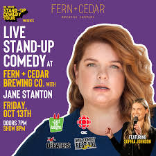 The OK, DOPE Stand-up Comedy Tour live at Fern + Cedar Brewing Co. with  Jane Stanton