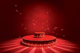 Free Flowery Stage Plus Petals Mockup In Psd Stage Lighting Circus Lights Circus Background