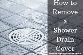 To replace a bathtub drain cover plate. How To Remove A Shower Drain Cover