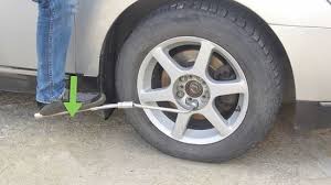 A lug wrench, also referred to as a tire iron, is a type of socket wrench that is regarded as a must have and simplest tool to have in your arsenal. How To Loosen Lug Nuts 14 Steps With Pictures Wikihow