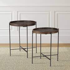 A coffee table or end table is the perfect addition to any space. Cassidy Mango Tray Top 2 Piece Accent Table Set By Greyson Living On Sale Overstock 17350999