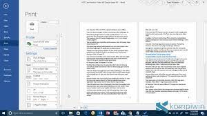 Kalau pdf sudah terbuka, selanjutnya klik file > kemudian pilih print (atau ctrl + p). Cara Cetak Print Dokumen Bolak Balik Seperti Buku