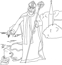 All Saints Day Coloring Page St Patricks Coloring Sheets Saint Coloring Catholic Coloring