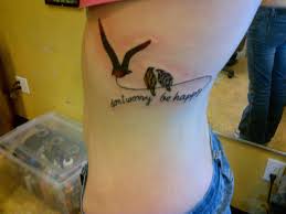 In addition to the idea of positivity, birds flying also symbolizes freedom and the feeling of not being held down. Small Birds Tattoo Designs Tattoo Design