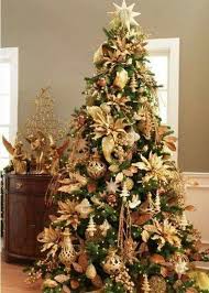 Gold Christmas Decoration Ideas Christmas Celebration All About Christmas Gold Christmas Decorations Elegant Christmas Trees Gold Christmas Tree