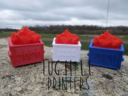2020 Dumpster Fire Commemorative Ornament 3d Printed In 2020 Dumpster Fire 3d Printed Mask Commemoration