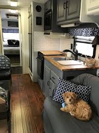 48 Best Rv Camper Interior Remodel Ideas Camper Trailer Remodel Motorhome Remodel Glamper Camper