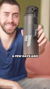 Science is real!😍 #freshupbottle #hydration #waterbottle #scent #water  #fyp #lebanon #foryoupage #fypシ